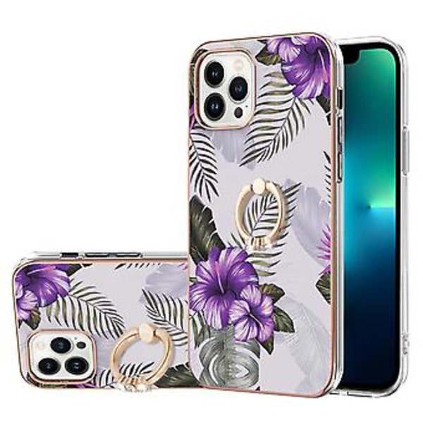 IMD TPU Stødsikker Etui til iPhone 15 Pro (Lilla)
