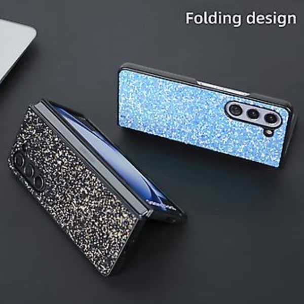 Flash Diamond Telefonhus til Samsung Galaxy Z Fold4 (Flash Sort)