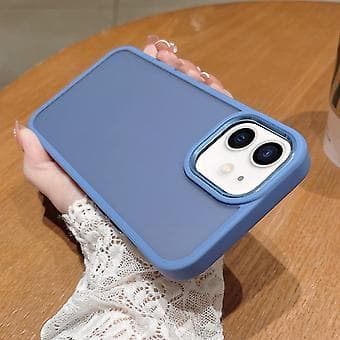 PC + TPU Telefon Cover til iPhone 12 / 12 Pro (Sierra Blå)