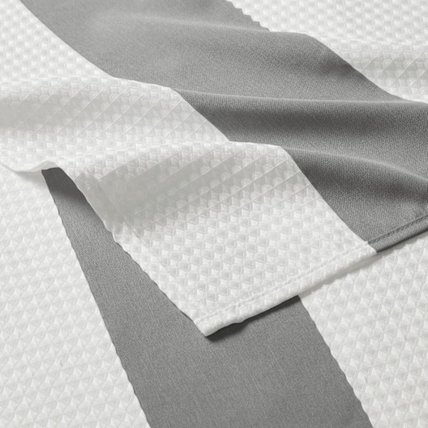 Waffle Bruseforhængspanel Solid Mikrofiberstof Med 3M Scotc