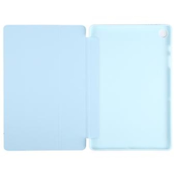 Kolminkertainen Nahkainen Tabletin Kotelo Samsung Galaxy Tab A9+:lle (Taivaansininen)