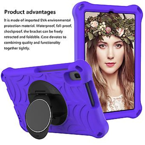 Til Huawei Mediapad M5 8,0 tommer Etui Lyseblå (Lilla)