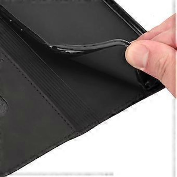 Mobilfodral för Samsung Galaxy A55 5G i PU-läder, stötsäkert, plånboksdesign (Stil B)