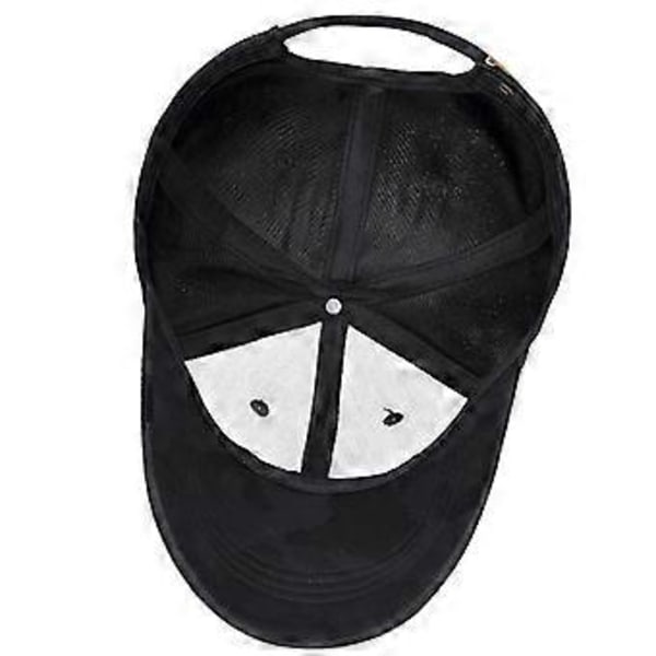 Baseballcaps for menn - Army Military Camo Sports Gym Solhatt Casual Utendørs Unisex (Svart)