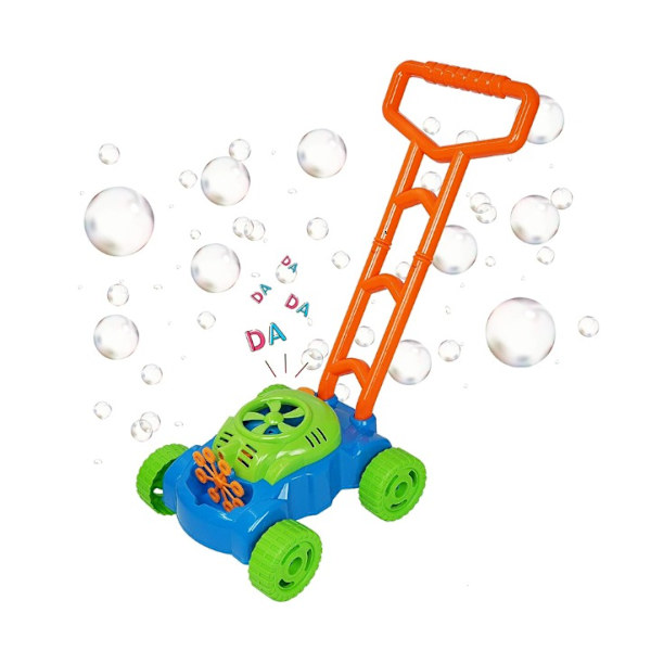 Bubbelmaskin, batteridriven automatisk bubbelblåsare, gräsklippare M