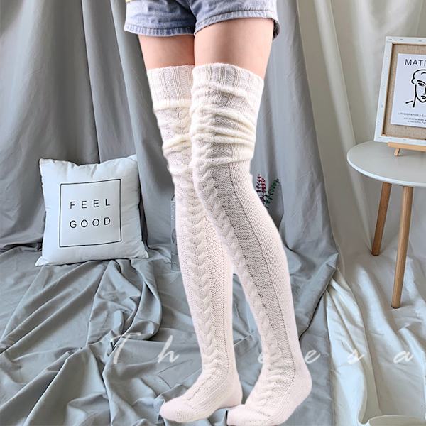 1 par varma yllesockor i ull för höst och vinter