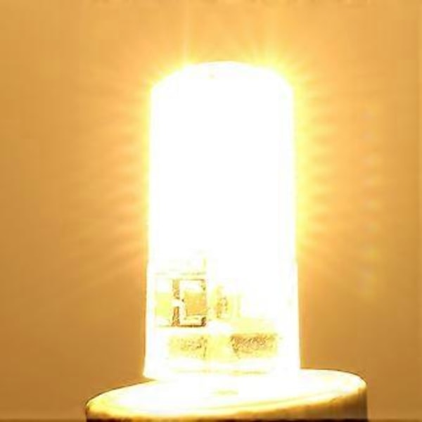 220V G4 LED Pære 3014 Hjemmebelysning Lampe Udskiftning Energibesparende 64LED 5W Varm Hvid