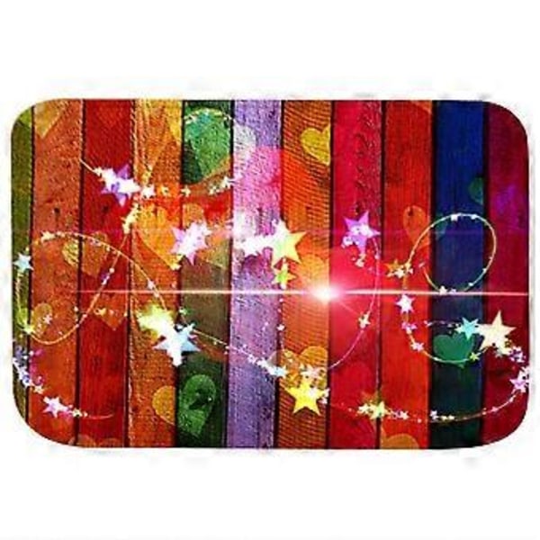 Liukumaton imukykyinen lattiamatto ovimatto kotiin, eteiseen, olohuoneeseen, Shinning Star (50*80cm)