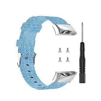 Erstatningsrem i nylon til Garmin Forerunner 45 45S Swim 2 (Blå)