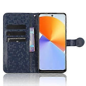 För Infinix Note 30 VIP 5G Telefon Plånboksfodral Prickigt Präglat Stativ PU Läderfodral