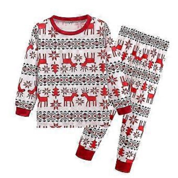 Julpyjamas för Familjen - Matchande Pyjamas Set för Festlig Familjeaktivitet (Barn 14T)