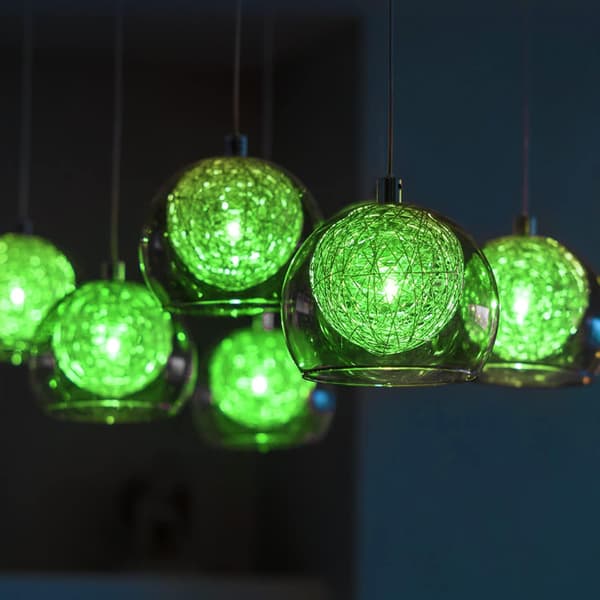 100 kpl LED-minipallovalot, 100 kpl LED-minipalloa, Mini Lan