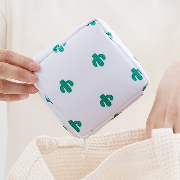 Shenxiao hygiejnebinds opbevaringspose, bærbar menstruationsbindspose