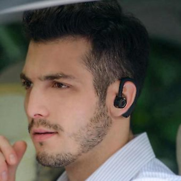 CIRCE K5 Håndfri Trådløse Bluetooth Øretelefoner Bil Håndfri Bluetooth Headset Telefon Øretelefoner (Sort)