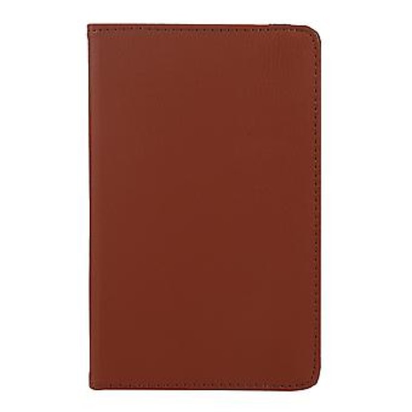 Til Lenovo Tab M8 Litchi Texture Læderetui Himmelblå (Brun)