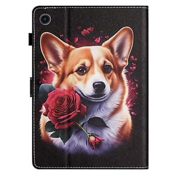 Sömnadsplattafodral för Samsung Galaxy Tab A9 (Corgi)