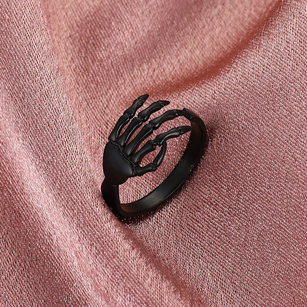 Tumring Slang Räv Ring Justerbar Öppen Ring för Kvinnor Män