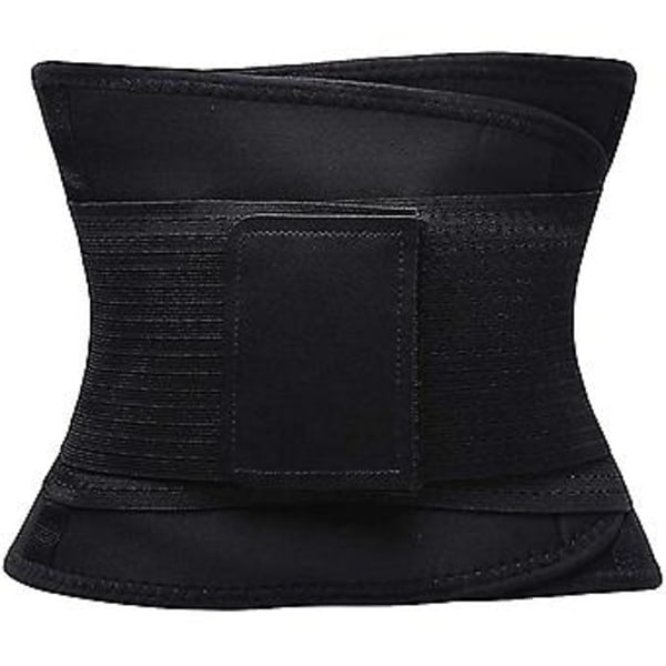 Vyötärön tuki vyö, säädettävä urheiluvö, hoikentava vartalon muotoileva vyö naisille ja miehille (XL)