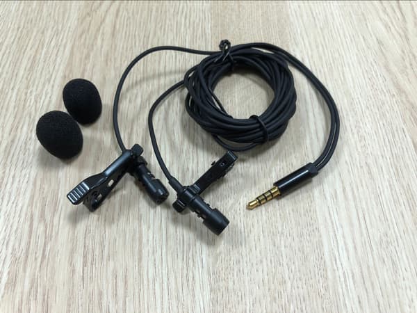 6M Lavalier-mikrofon med vindskjerm, Lavalier-mikrofon