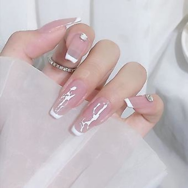 Nagelkonststämpel, Silikon Klar Nagelstämpling Gelé Med Skrapa, Transparent Synlig Kropp