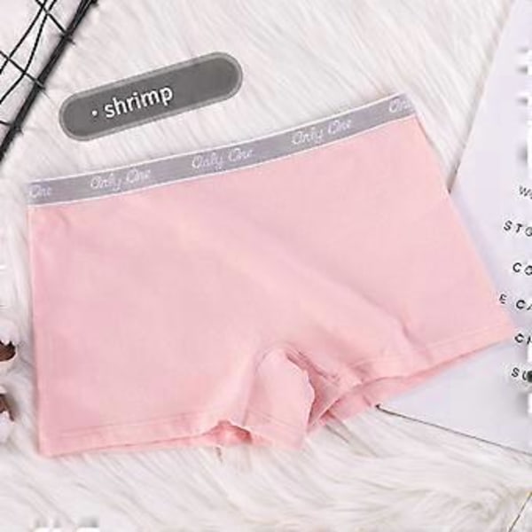 Dame Bomuld Boxer Shorts Strækbare Anti-Gnidning Ultra Bløde Boy Shorts Trusser No Show Dame Boyshort (6XL Sort)