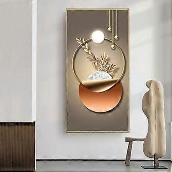 Lærred Vægkunst Dekorativt Maleri Moderne Hængende Kunstværk Lærredsbillede til Hjem Soveværelse Køkken (40cmx70cm Stil A)