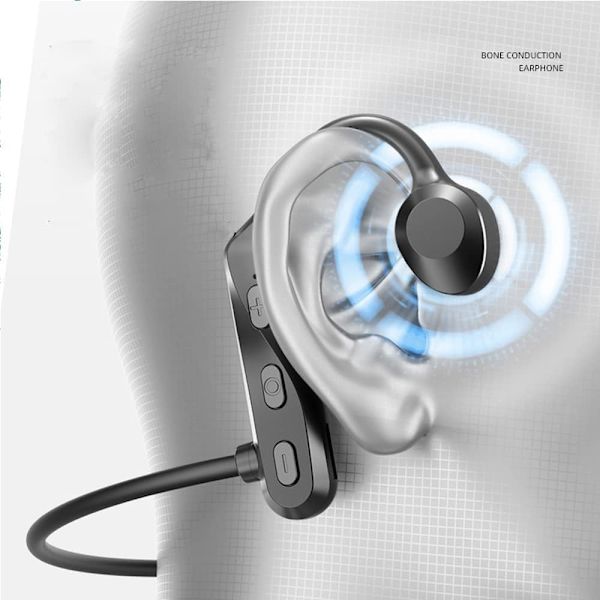 Luunjohtuiset kuulokkeet Langattomat urheilukuulokkeet Bluetooth,