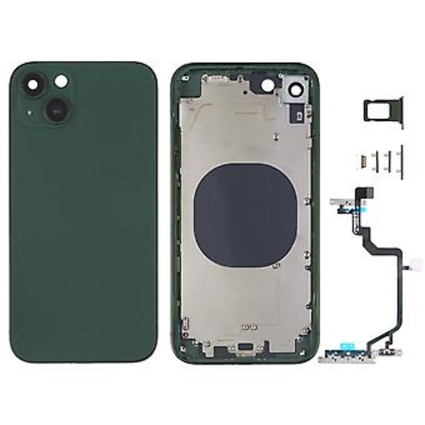 iPhone XR:n takakannen suojakotelo, iP14 -tyylillä (Vihreä)