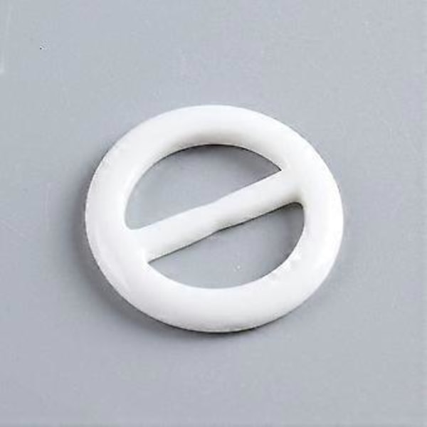Runda Eleganta Skjortklämmor Halsduksklämmor Ringar Halsdukar T-shirt Klämma Ring Harts Kläder Ring T-shirt Klämma Halsdukar Spänne Kläder Ring Wrap (20st -t-hs