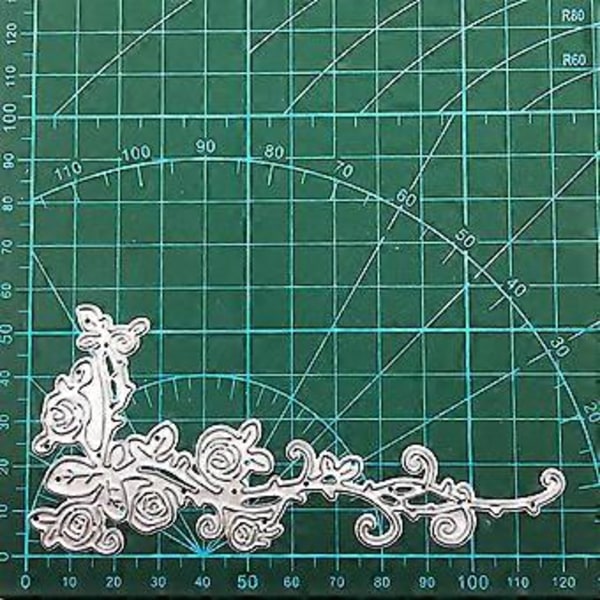 Skæreforme i kulstofstål Håndlavet DIY Stencil Form Prægning Mønster (JX2220)