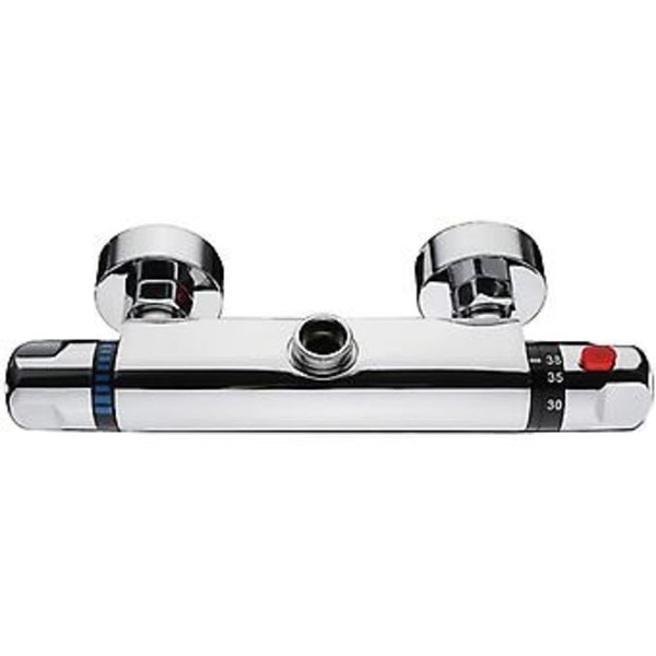 Termostatisk Dusj Armatur Blandingsventil 8-85 Grader Veggmontert for Bad 170mm