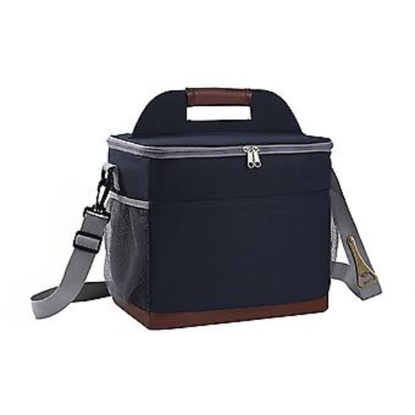 100% uusi, lämpöeristetyt lounaslaatikot, eristetty kannettava luova suuri kapasiteetti unisex monivärinen Oxford-kangaskassi (16L 5)