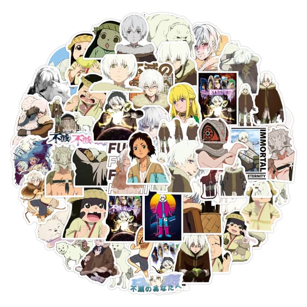 50 animerede klistermærker (stil 72)