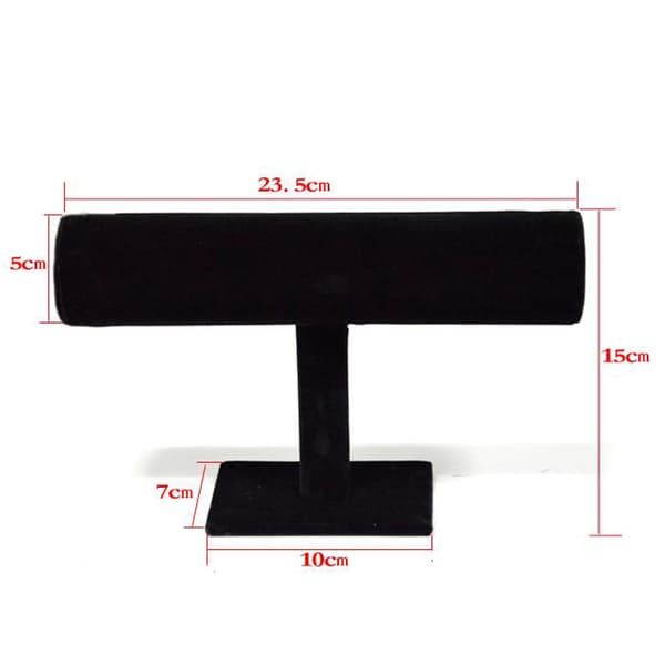 Displayställ, armbandshållare, smyckeshållare, smyckesförvaring, smyckesdisplayställ, T-sammet Br