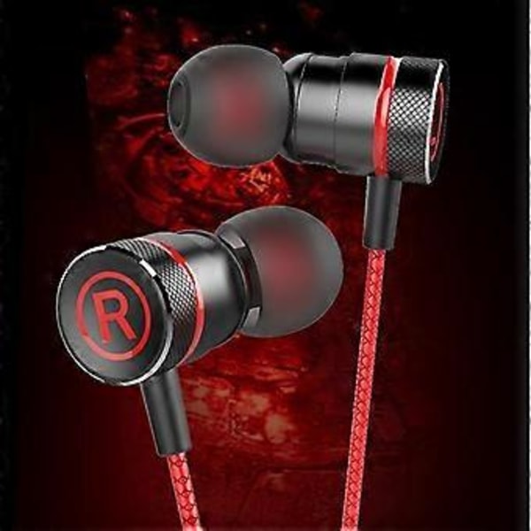 Gaming Hörlurar Headset G21 3.5mm Trådbundet Universellt In-ear Gaming Hifi Hörlurar Headset Med Mikrofon Flerfärgsval (Grön)