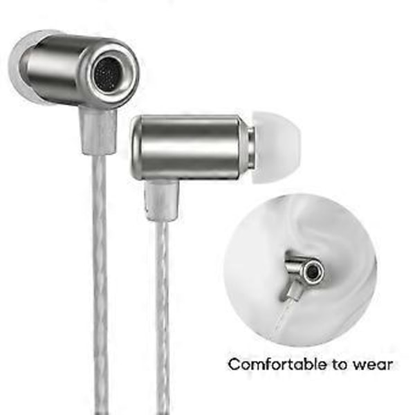 KZ Hörlurar HIFI Ljud Dynamiska In-Ear Trådbundna Hörlurar med Mikrofon Headset (med mikrofonversion)