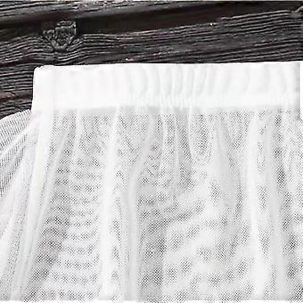 Sarong strandkjole til kvinder Sommer strandtøj Nederdele Ferie Badedragt Wrap Tørklæde Kort Strand Wrap Chiffon Cover Ups Sort S(S Sort)