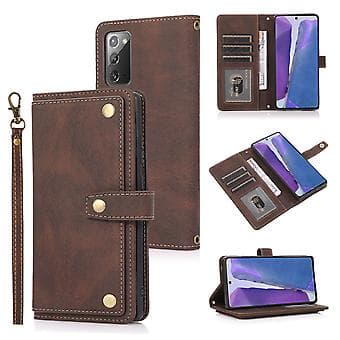 PU + TPU -kotelo Samsung Galaxy Note20:lle