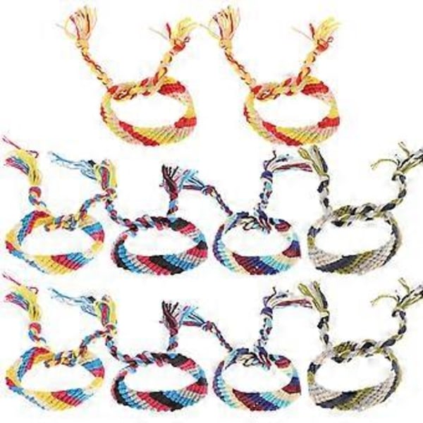 10 st Utsökta Handstickade Armband Etnisk Stil Handledskedja Armband Dekor
