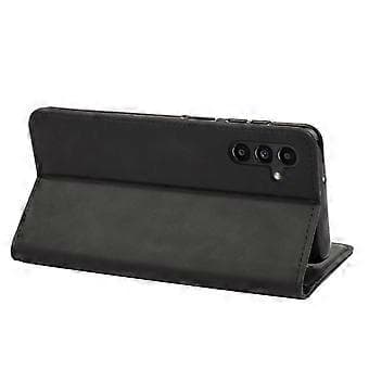 För Samsung Galaxy A55 5G Fodral PU Läder Stötsäkert Skydd Plånboksfodral (Stil B)