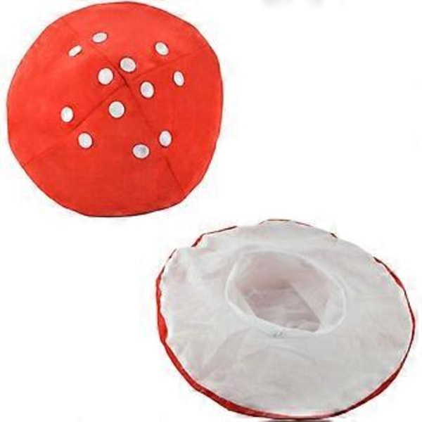 Svamp Hatt Basker Rolig Nyhet Hatt Lolita Kawaii Växt Cosplay Mössa