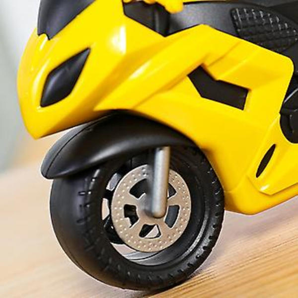 Motorcykelväckarklocka Ornament (Blå)
