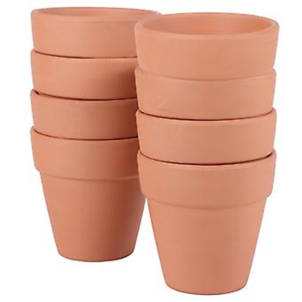 8 stk. Skrivebordsblomstervase