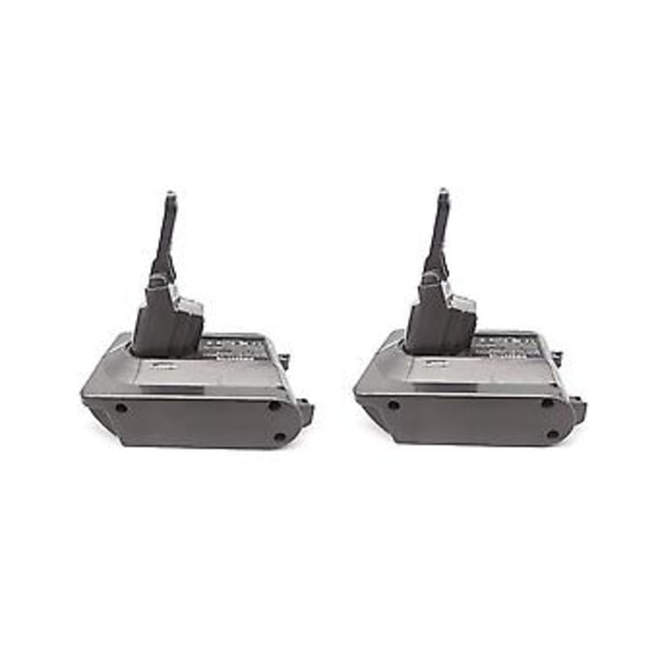 2 stk Batteri Konverteret Adapter til 20V Lithium Batteri Konverteret til at Erstatte for V8 V7 Støvsuger