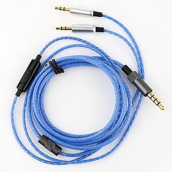 Erstatningsmikrofonkabel for Sol Republic Master Tracks HD V8 V10 V12 X3 Hodetelefoner (Hvit)