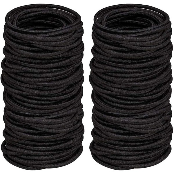 50 hårband, 4mm elastiskt hårband, minihårband, dreadlocks bröllop