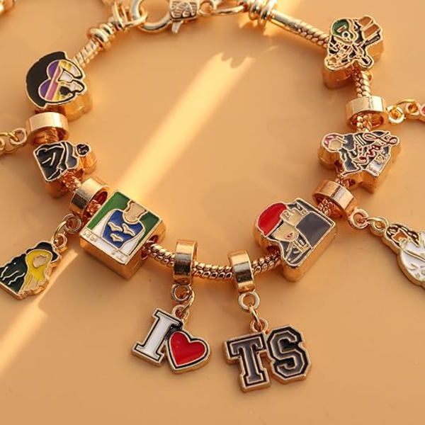 1989 Album Charm Perle Armbånd til Musik Sanger Fans af Era Venskab Armbånd Gave til Kvinder
