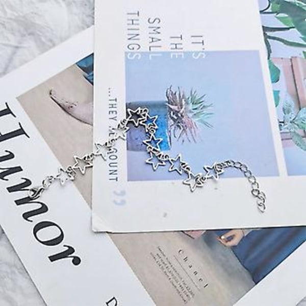 Hul Stjerne Charm Kædearmbånd Hip Hop Par Armbånd Mode Armring