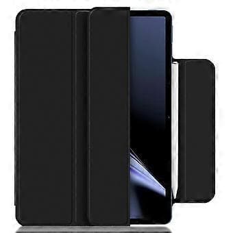 För Oppo Pad PU-läder Tri-fold Stativ Surfplattefodral Magnetisk Absorption Skyddsfodral (Stil B)