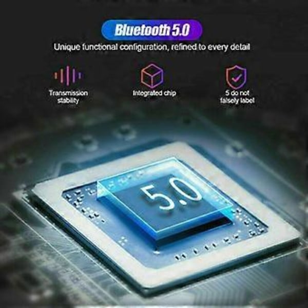 Trådløse Bluetooth Hodetelefoner Sammenleggbare Stereo Super Bass Øretelefoner (Rød)